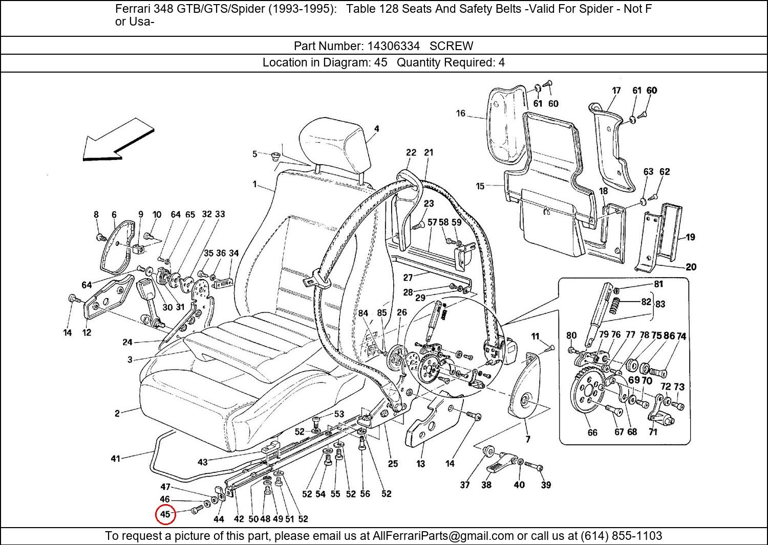 Ferrari Part 14306334