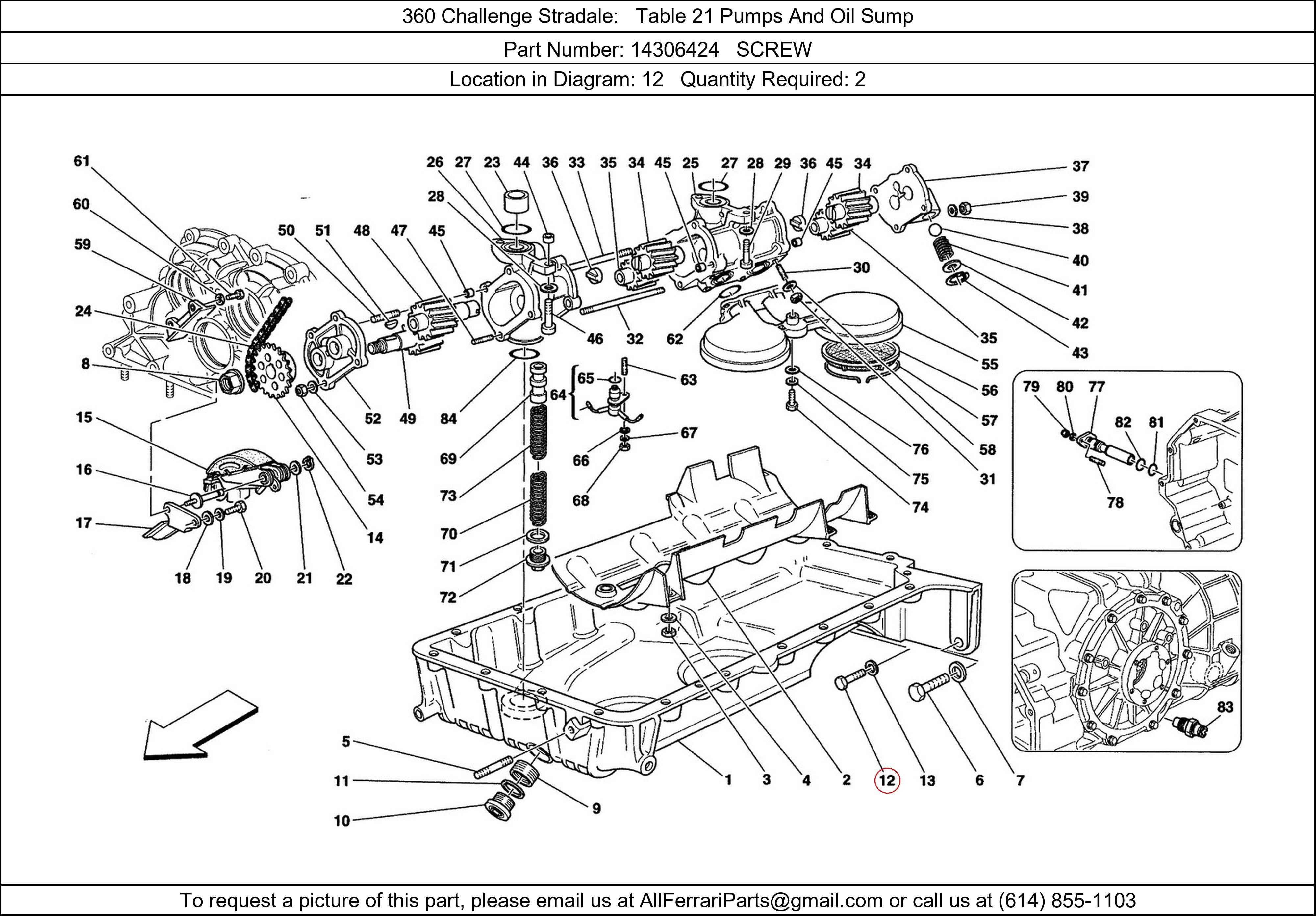 Ferrari Part 14306424