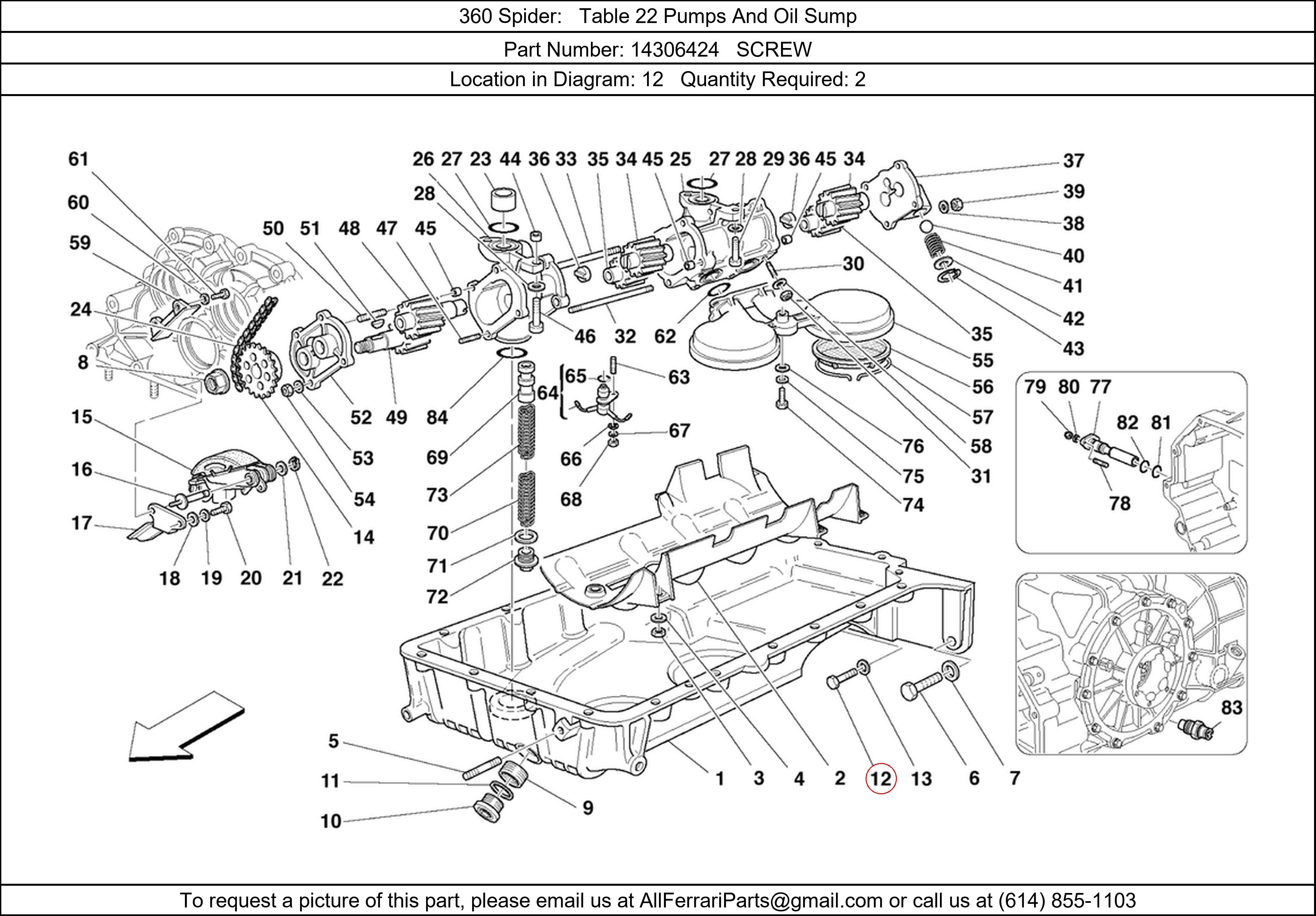 Ferrari Part 14306424