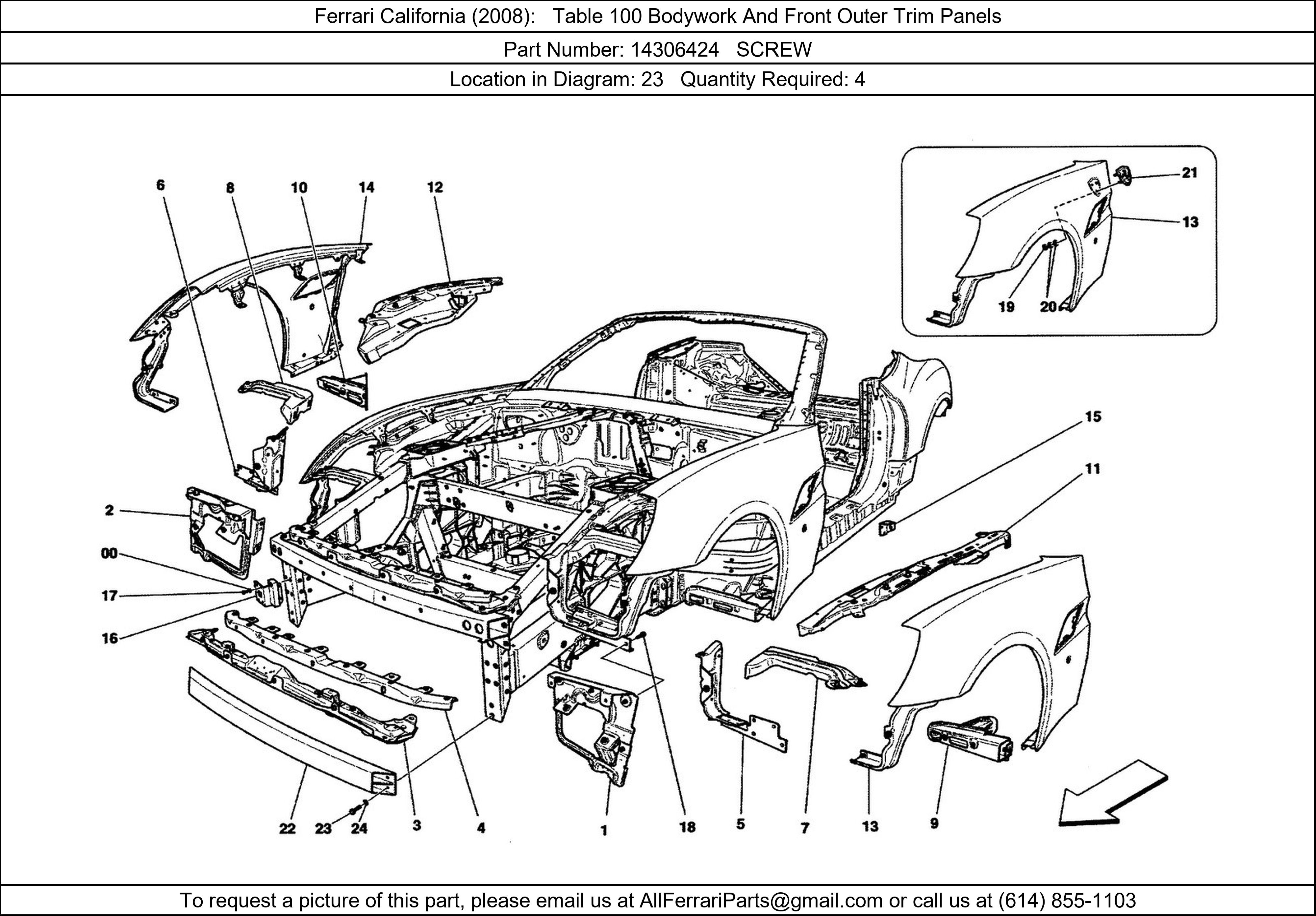 Ferrari Part 14306424