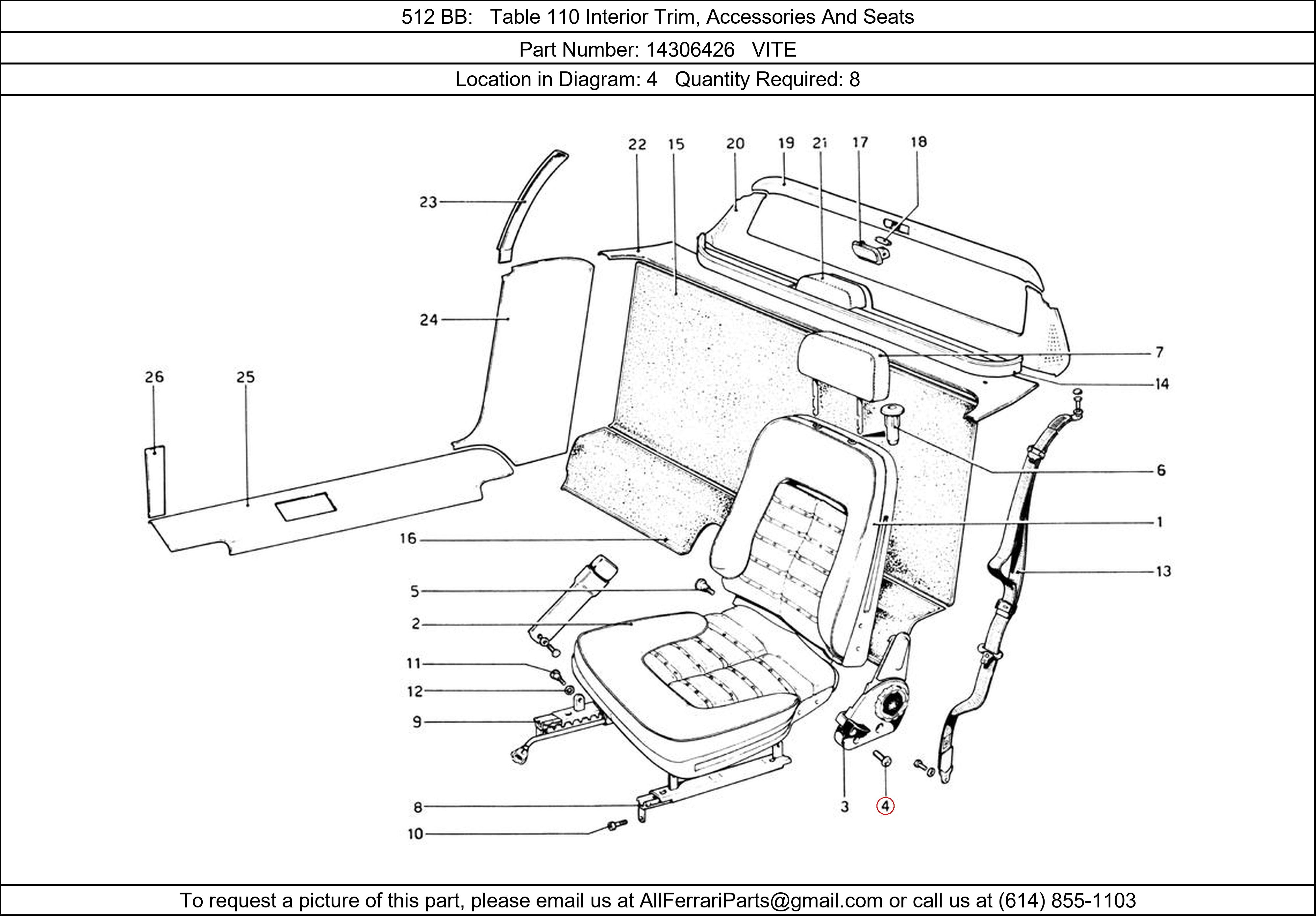 Ferrari Part 14306426