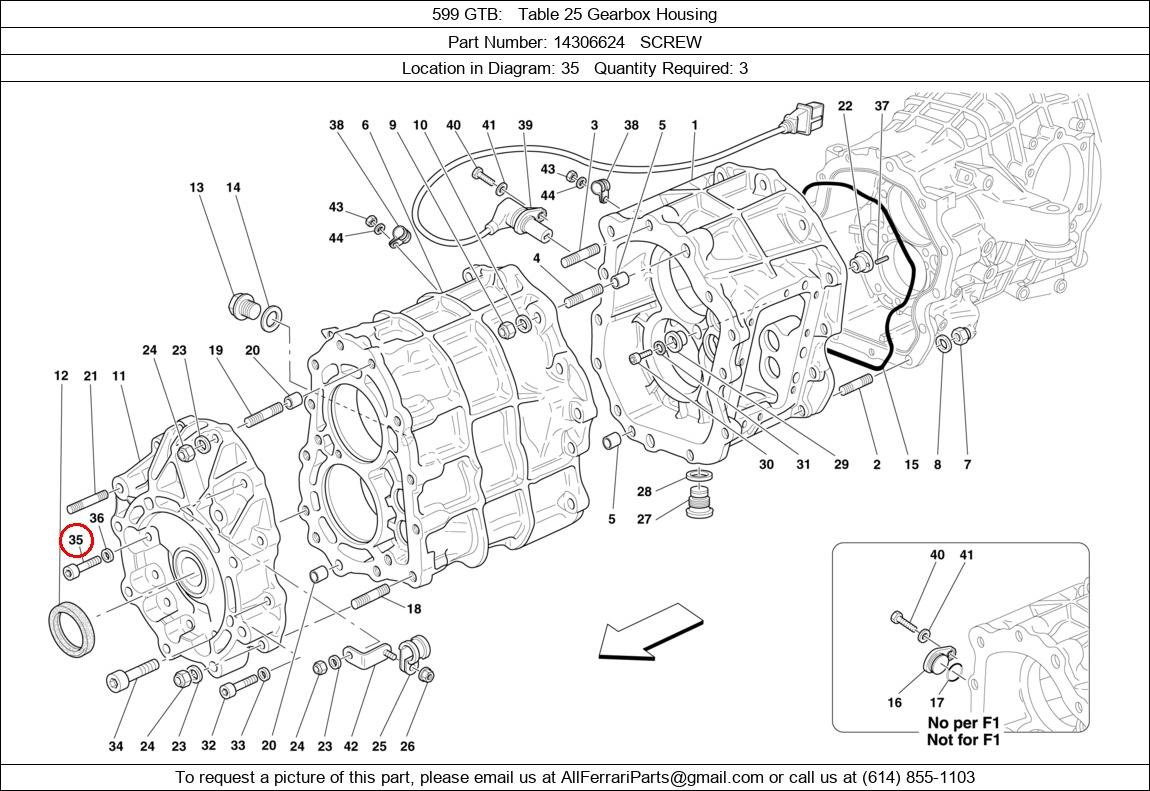 Ferrari Part 14306624