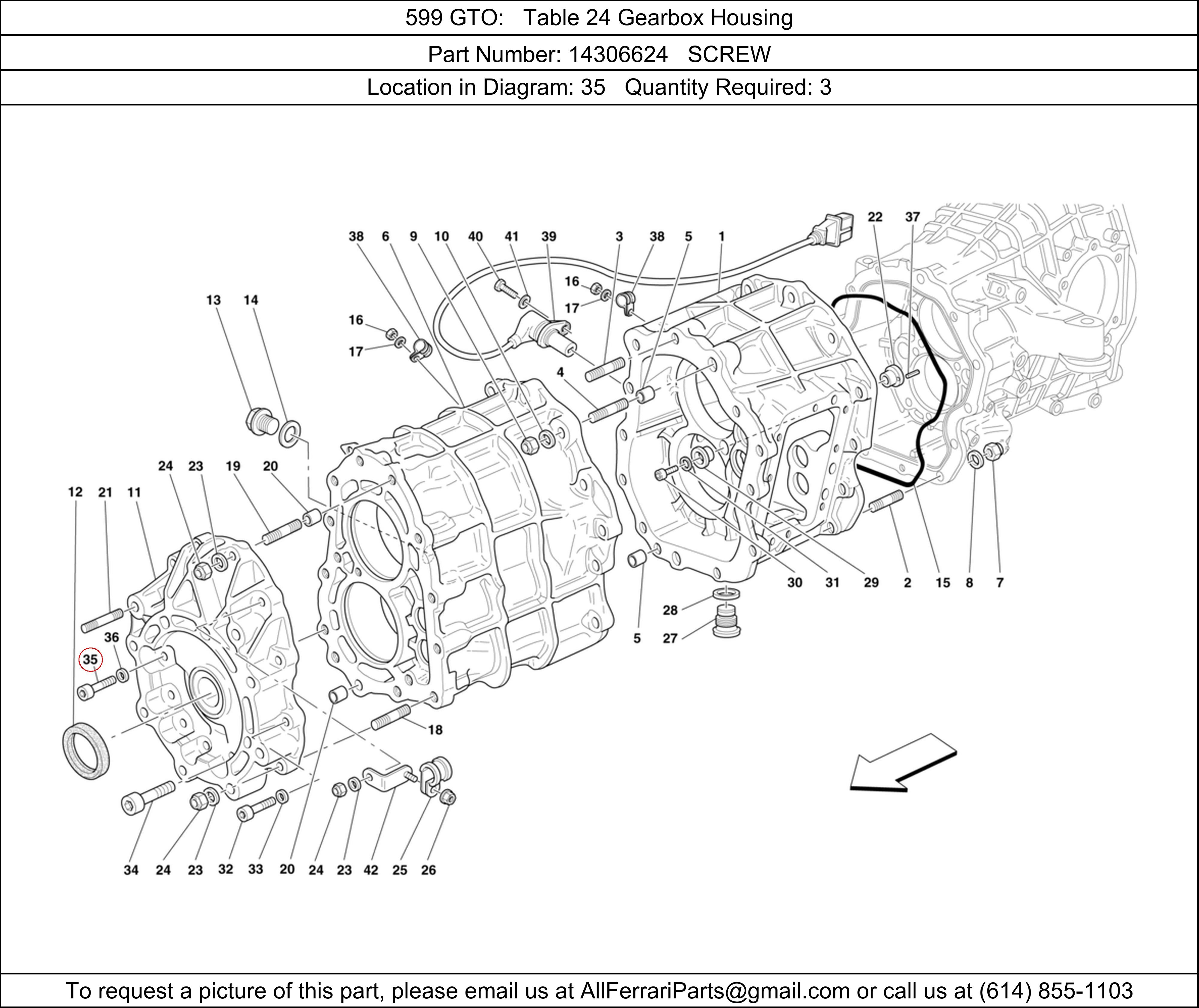 Ferrari Part 14306624