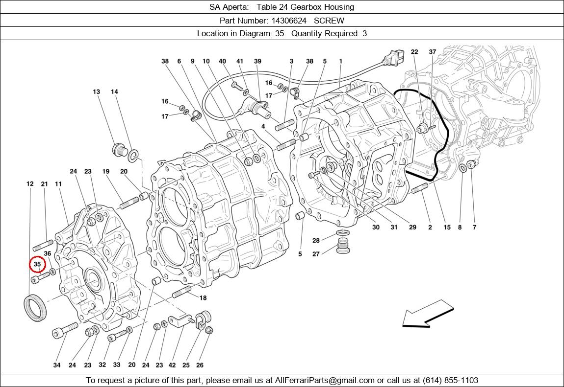 Ferrari Part 14306624