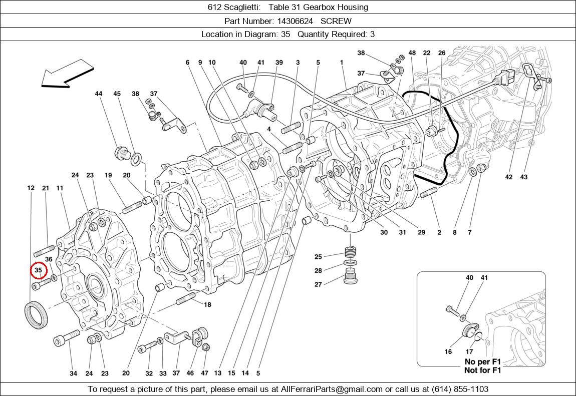 Ferrari Part 14306624