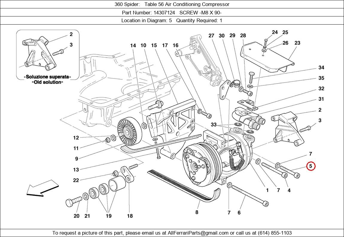 Ferrari Part 14307124