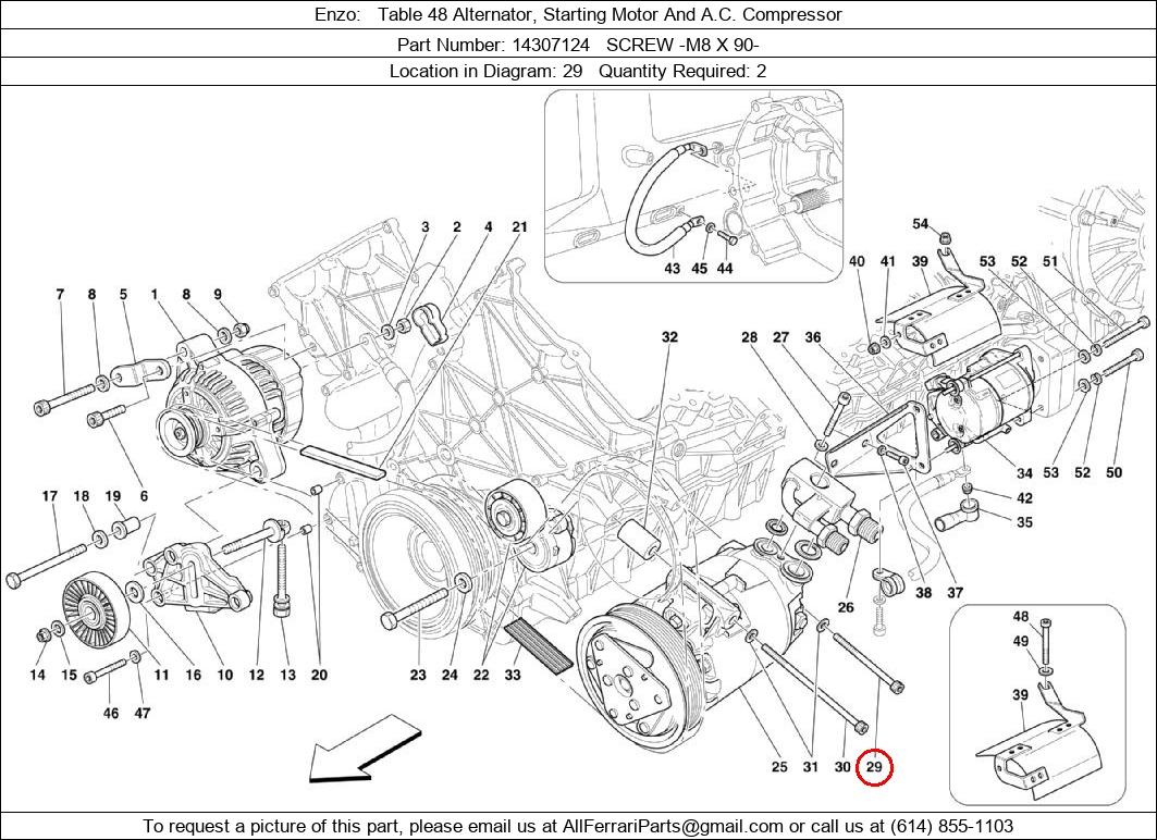 Ferrari Part 14307124