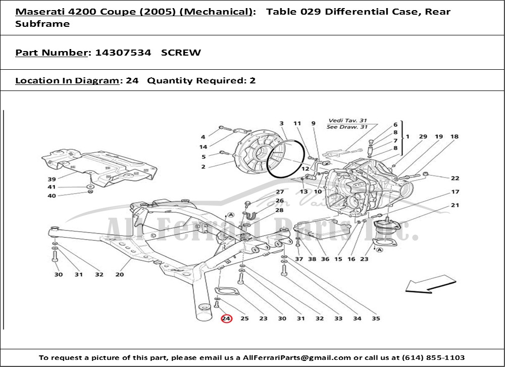 Ferrari Part 14307534