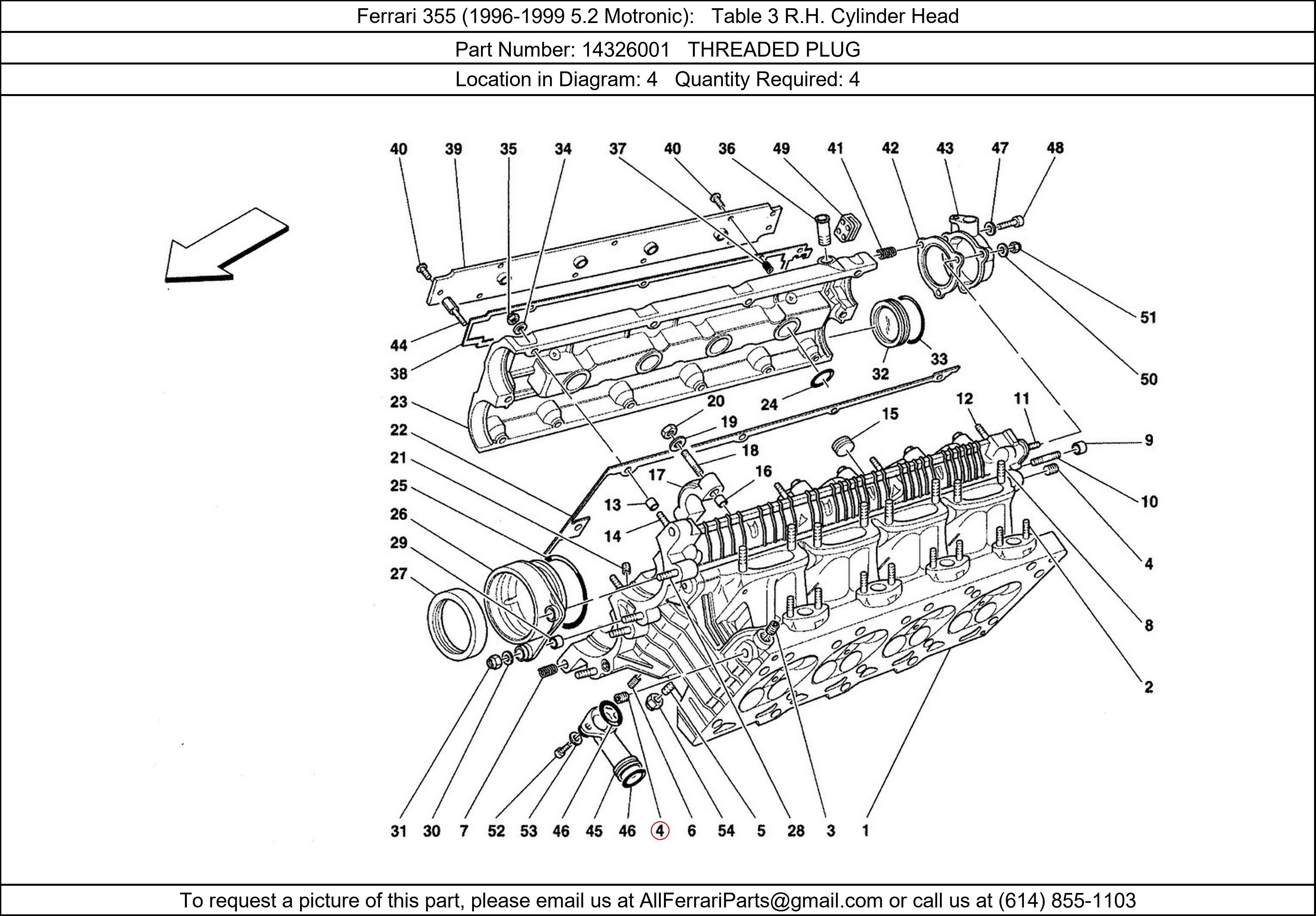 Ferrari Part 14326001