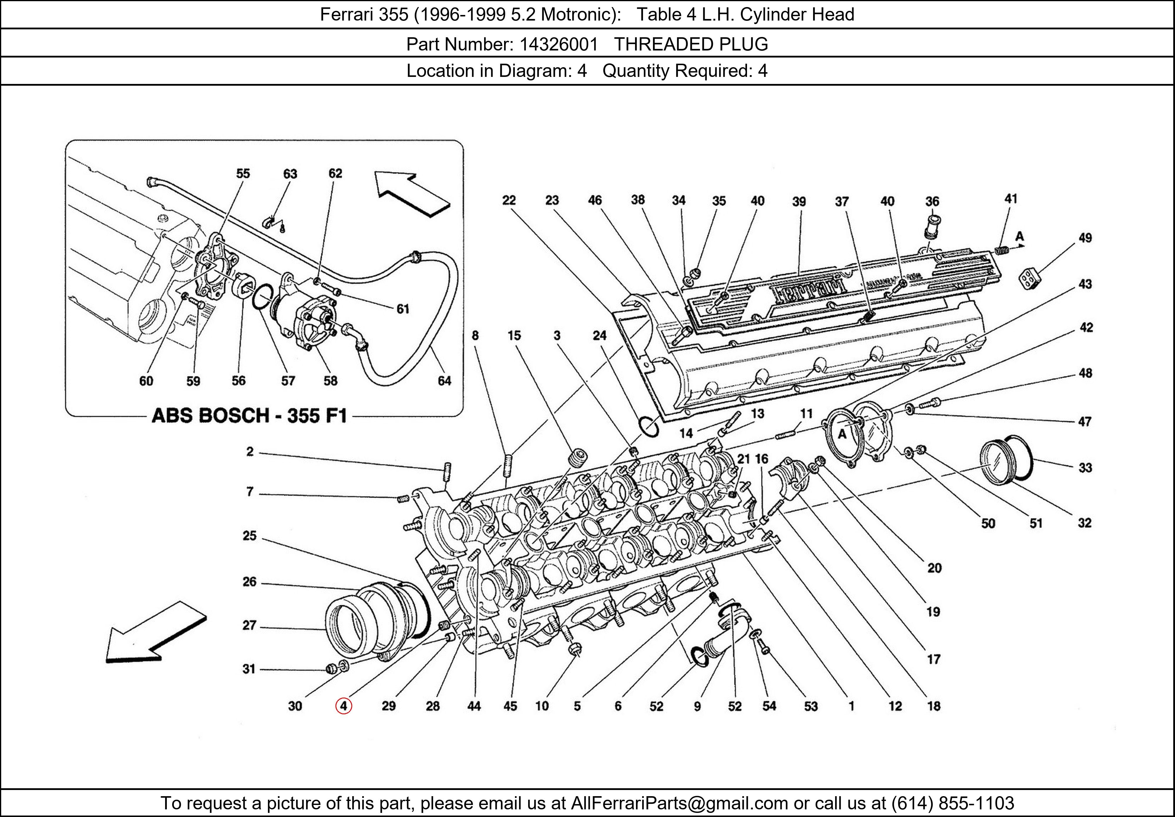 Ferrari Part 14326001