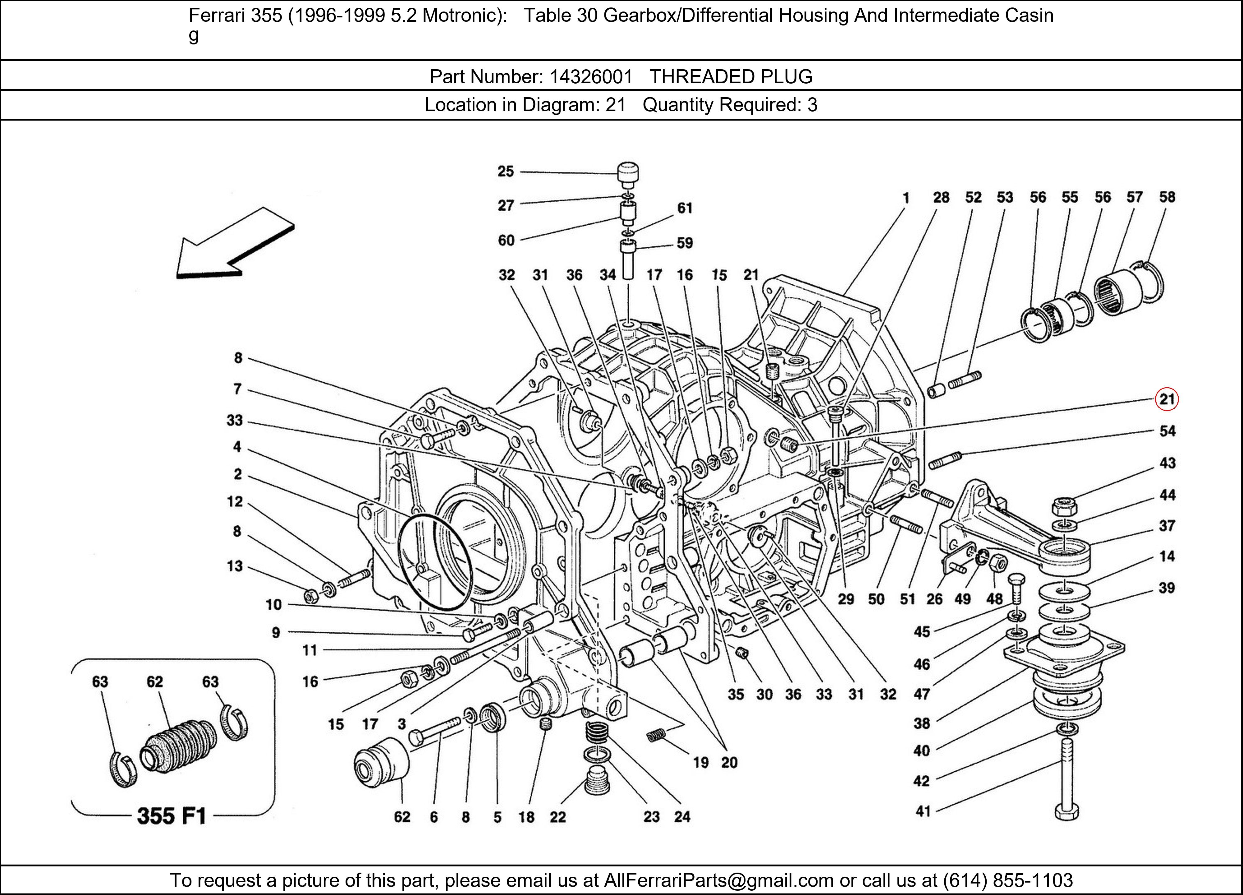 Ferrari Part 14326001