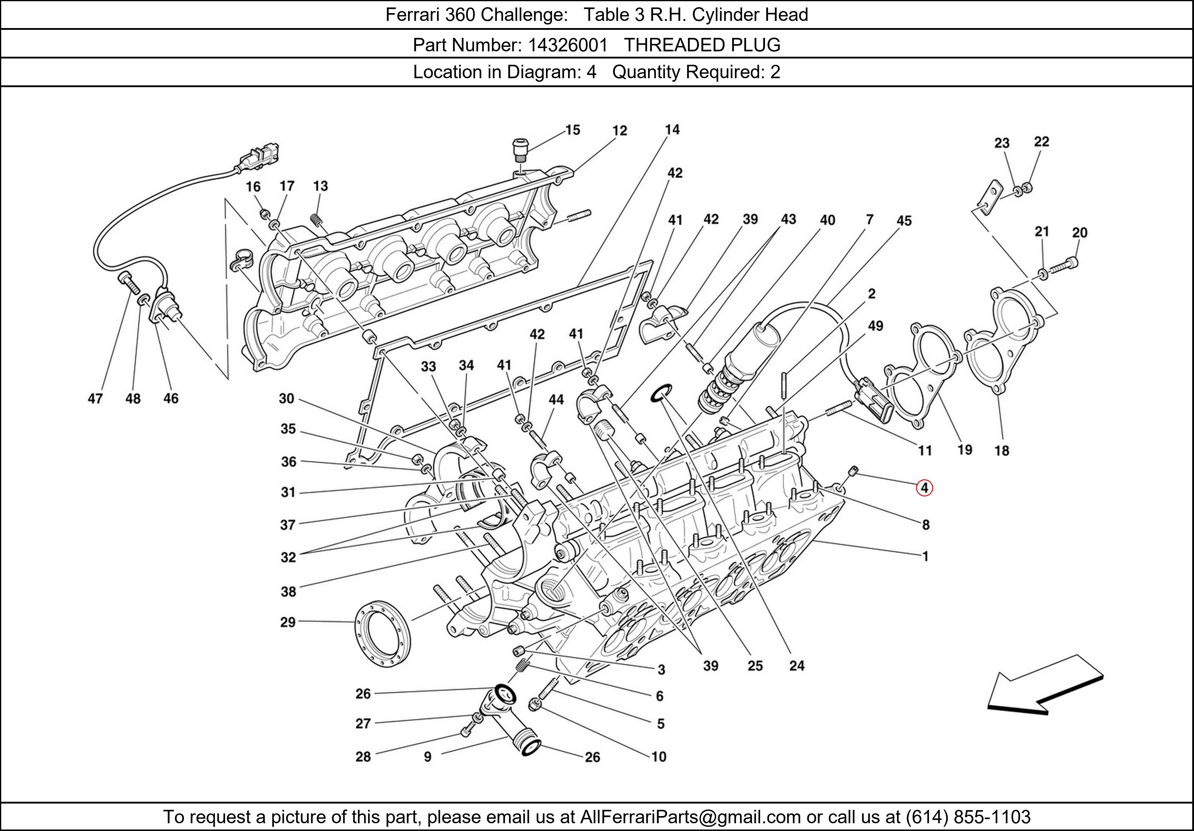 Ferrari Part 14326001