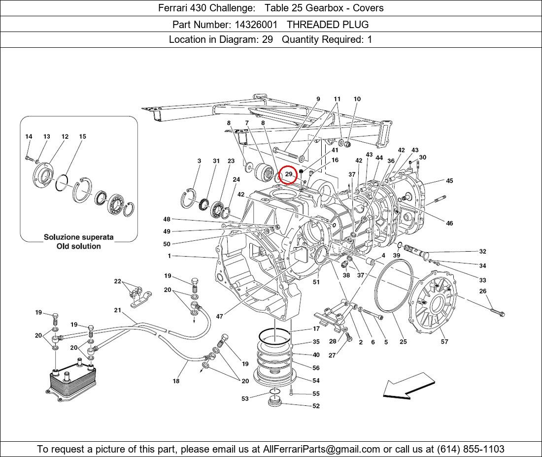 Ferrari Part 14326001