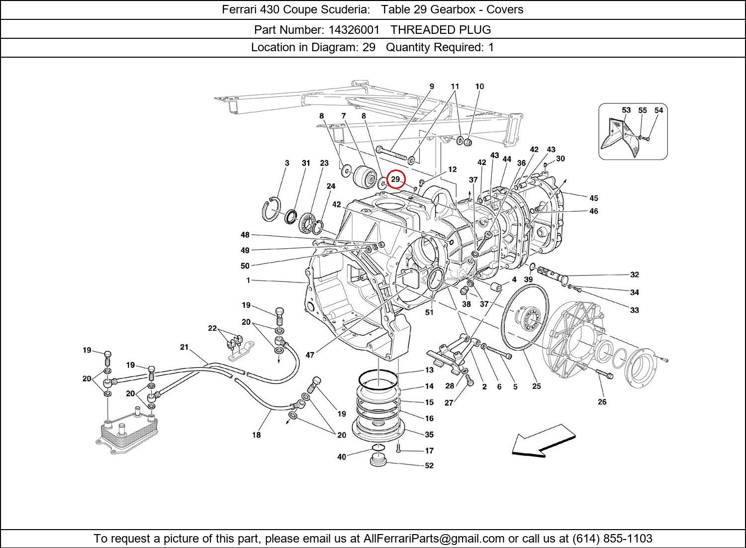 Ferrari Part 14326001