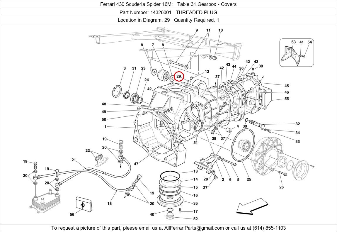 Ferrari Part 14326001