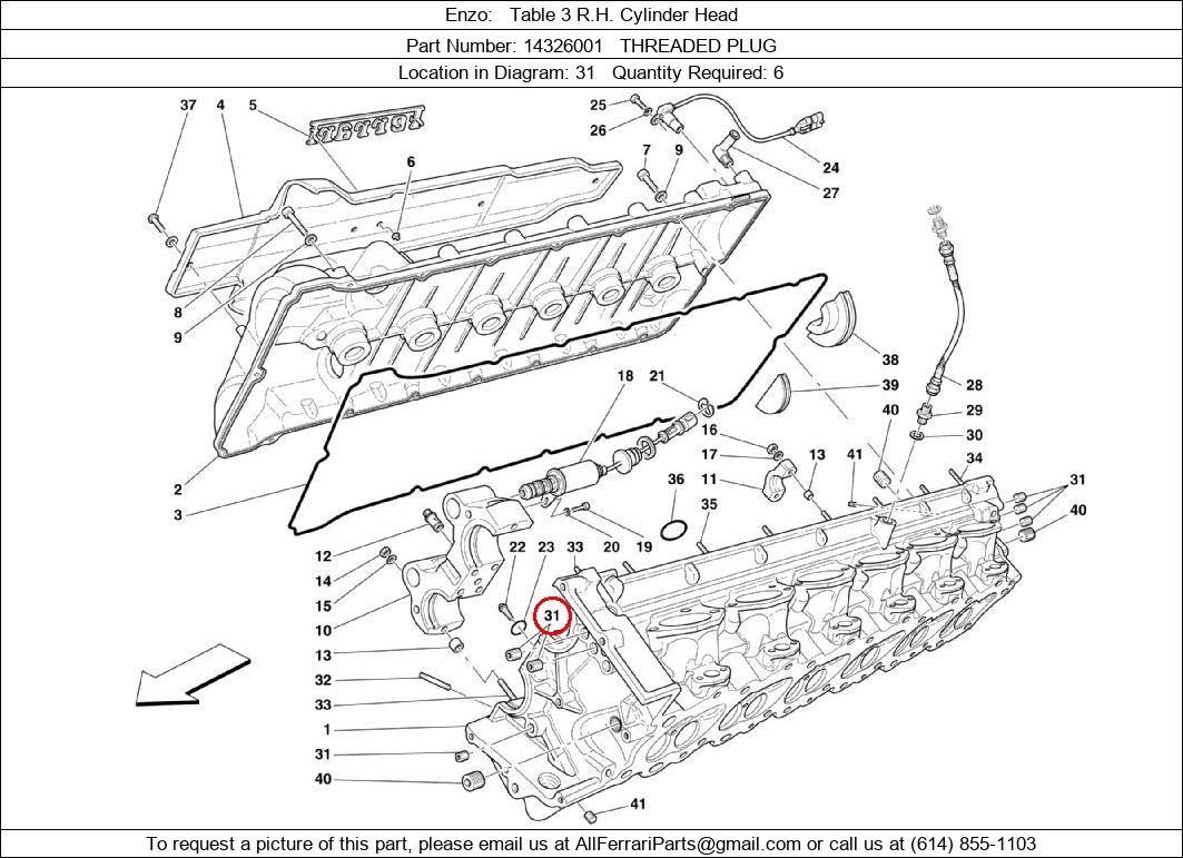 Ferrari Part 14326001