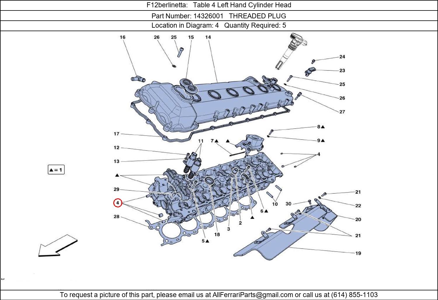 Ferrari Part 14326001