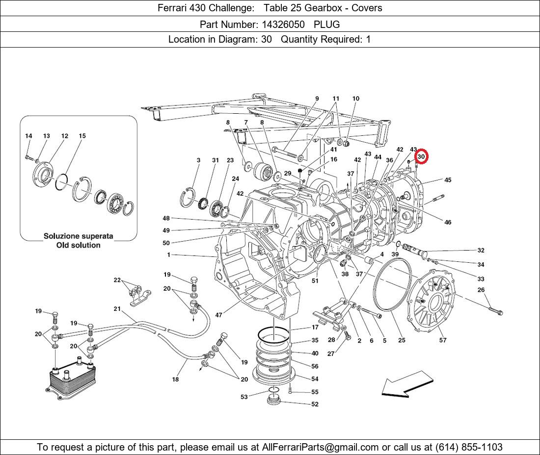 Ferrari Part 14326050