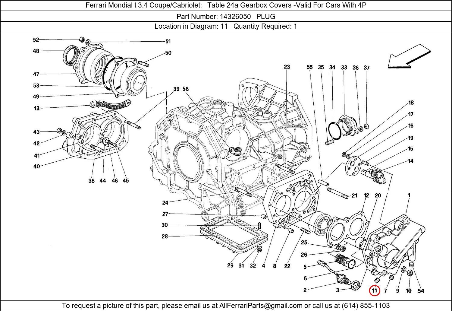 Ferrari Part 14326050