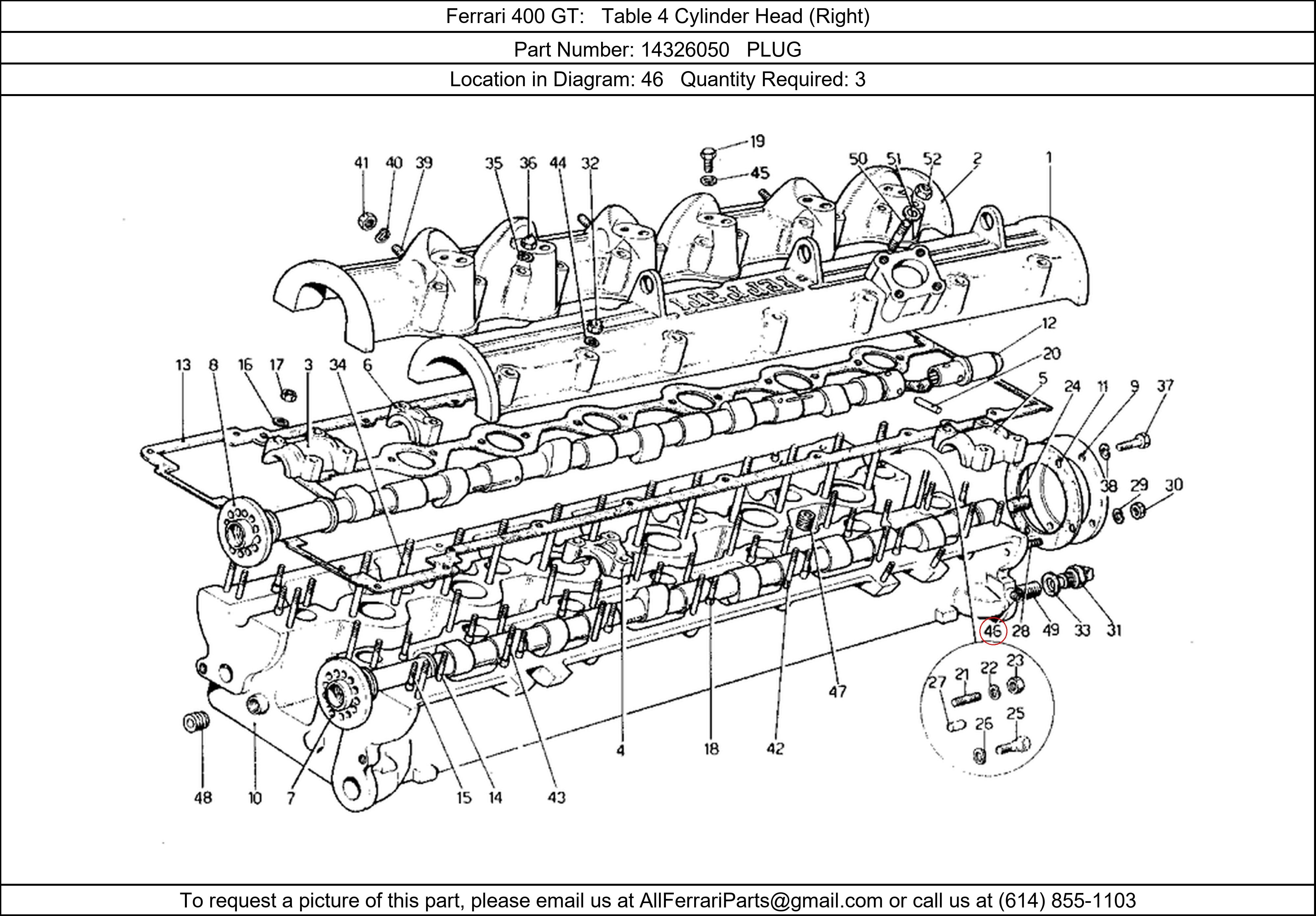 Ferrari Part 14326050