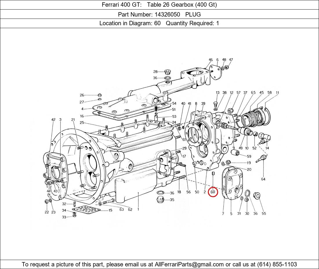 Ferrari Part 14326050