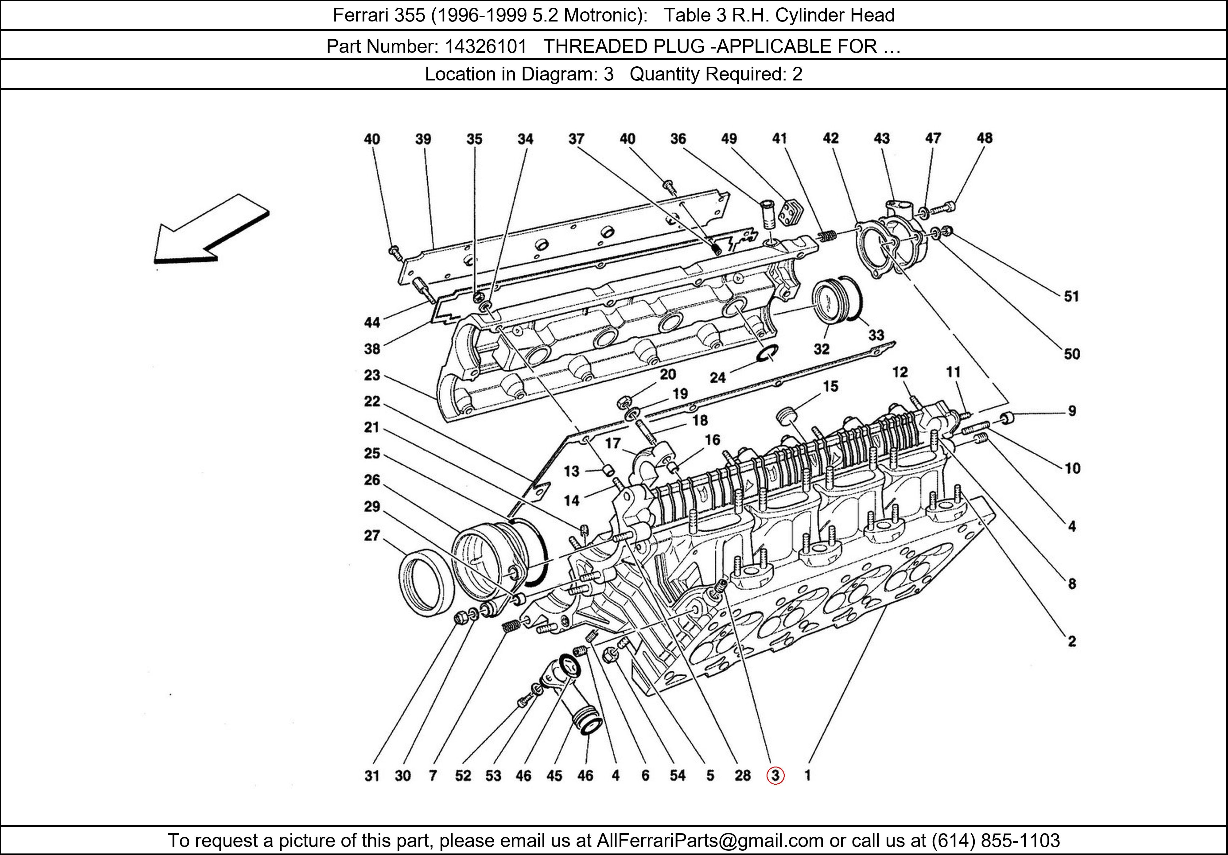 Ferrari Part 14326101