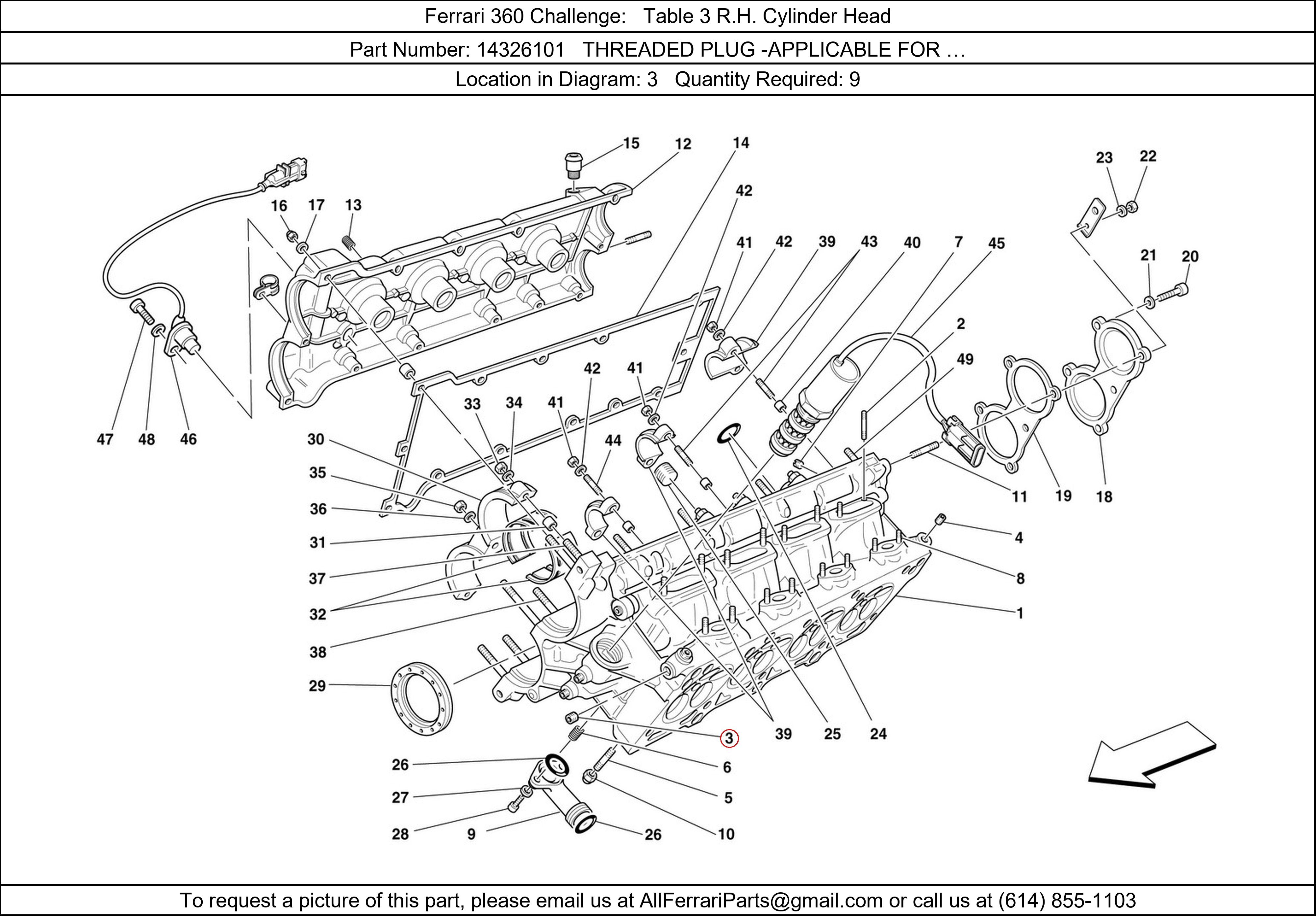 Ferrari Part 14326101