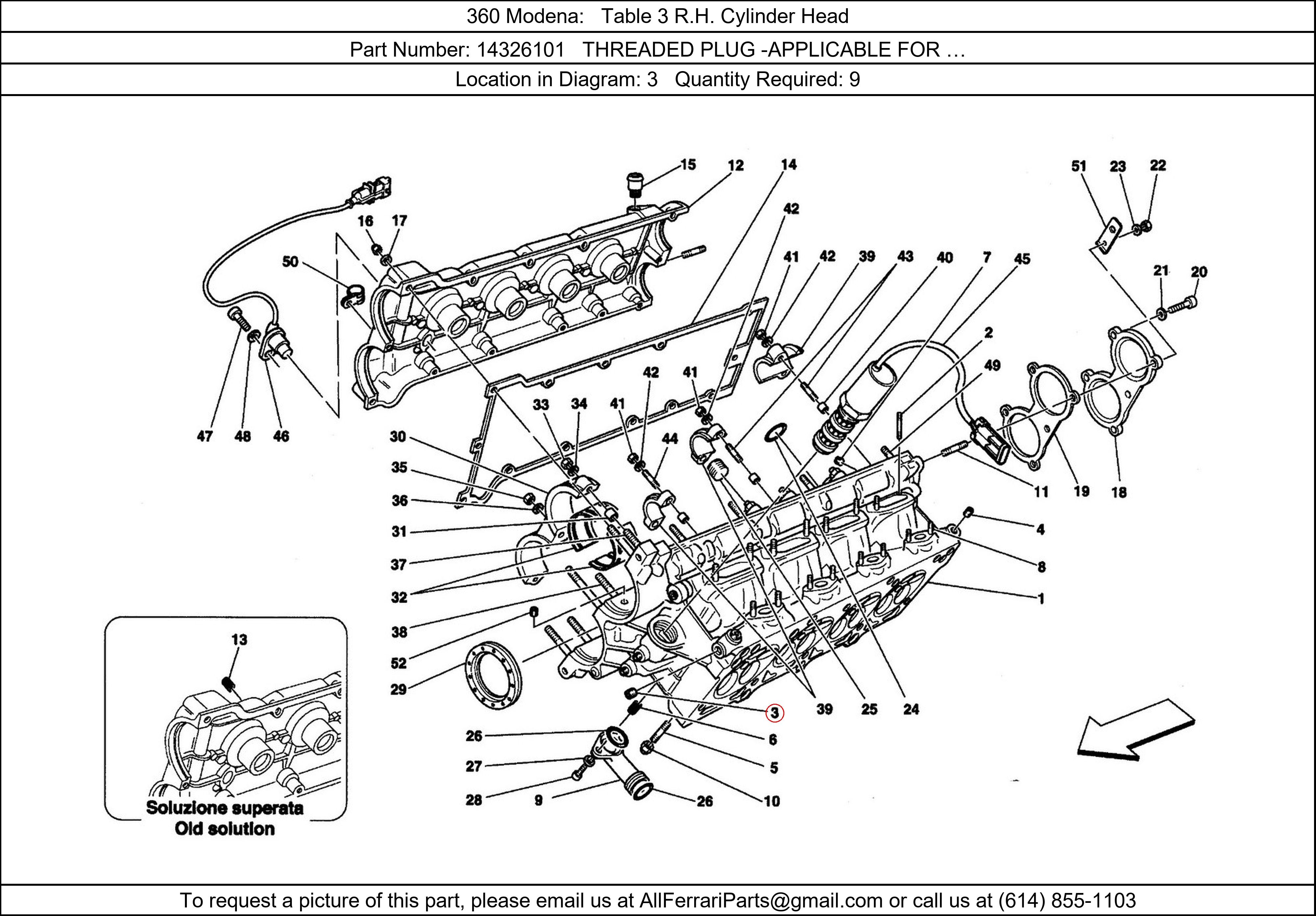 Ferrari Part 14326101