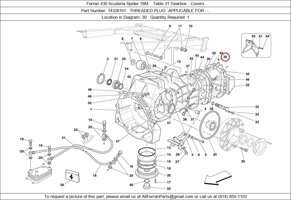 Ferrari Part 14326101