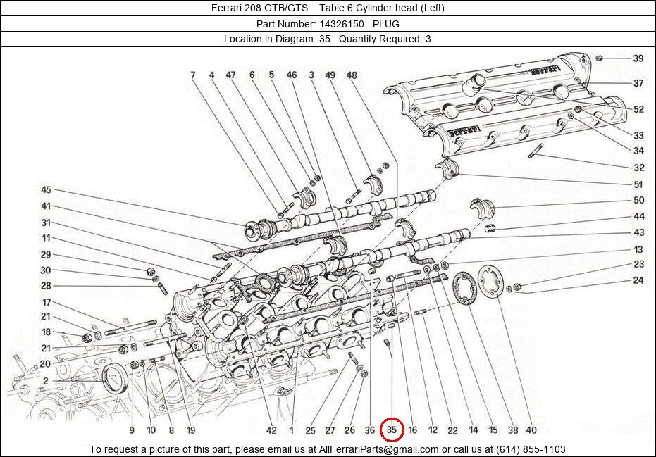 Ferrari Part 14326150