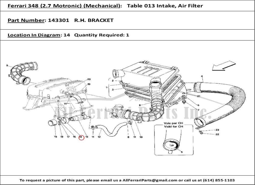 Ferrari Part 143301