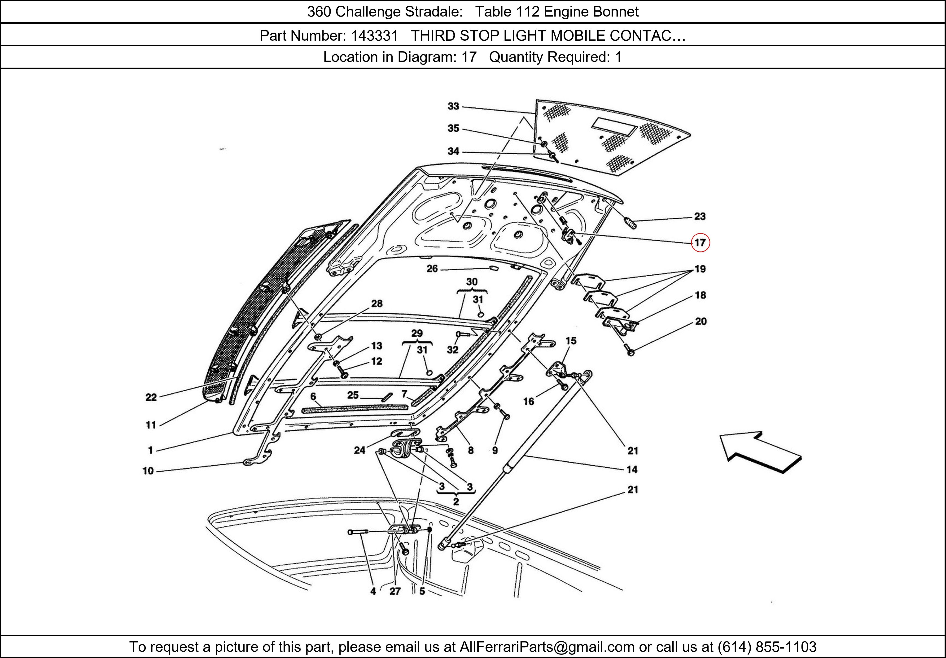 Ferrari Part 143331