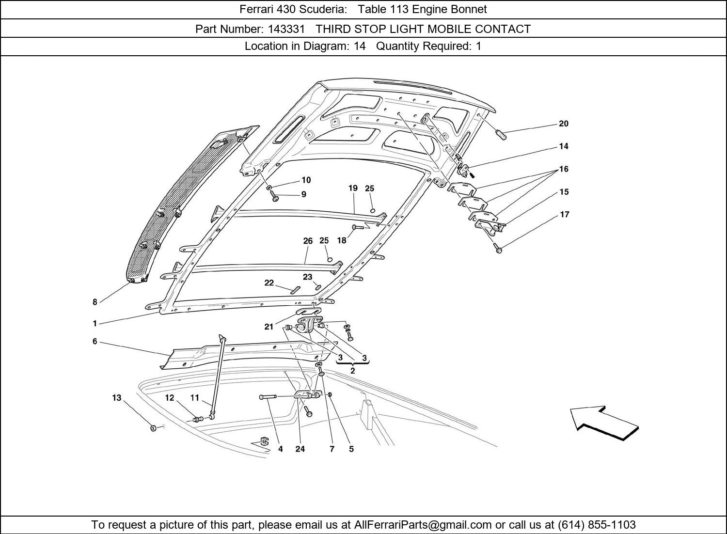 Ferrari Part 143331