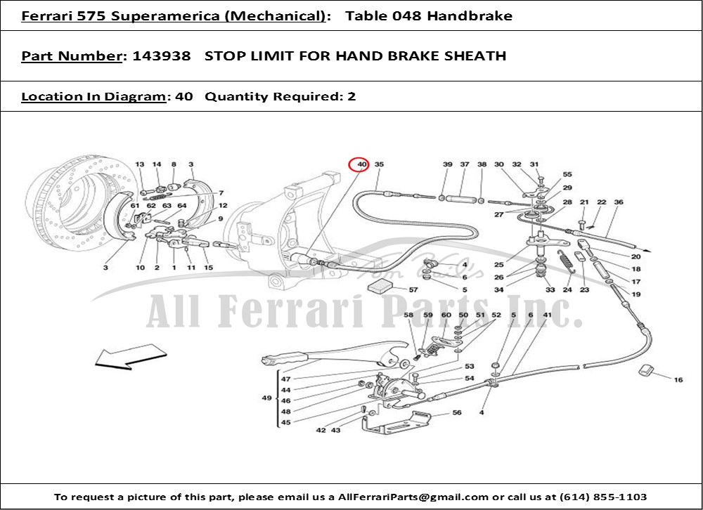 Ferrari Part 143938