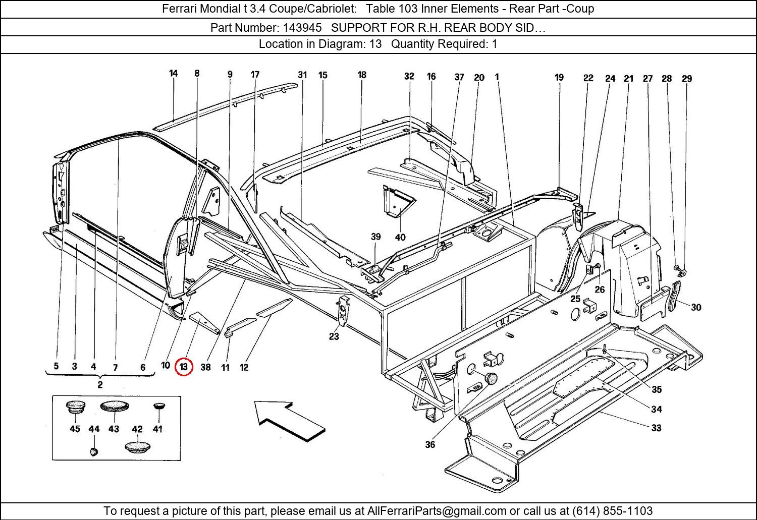 Ferrari Part 143945