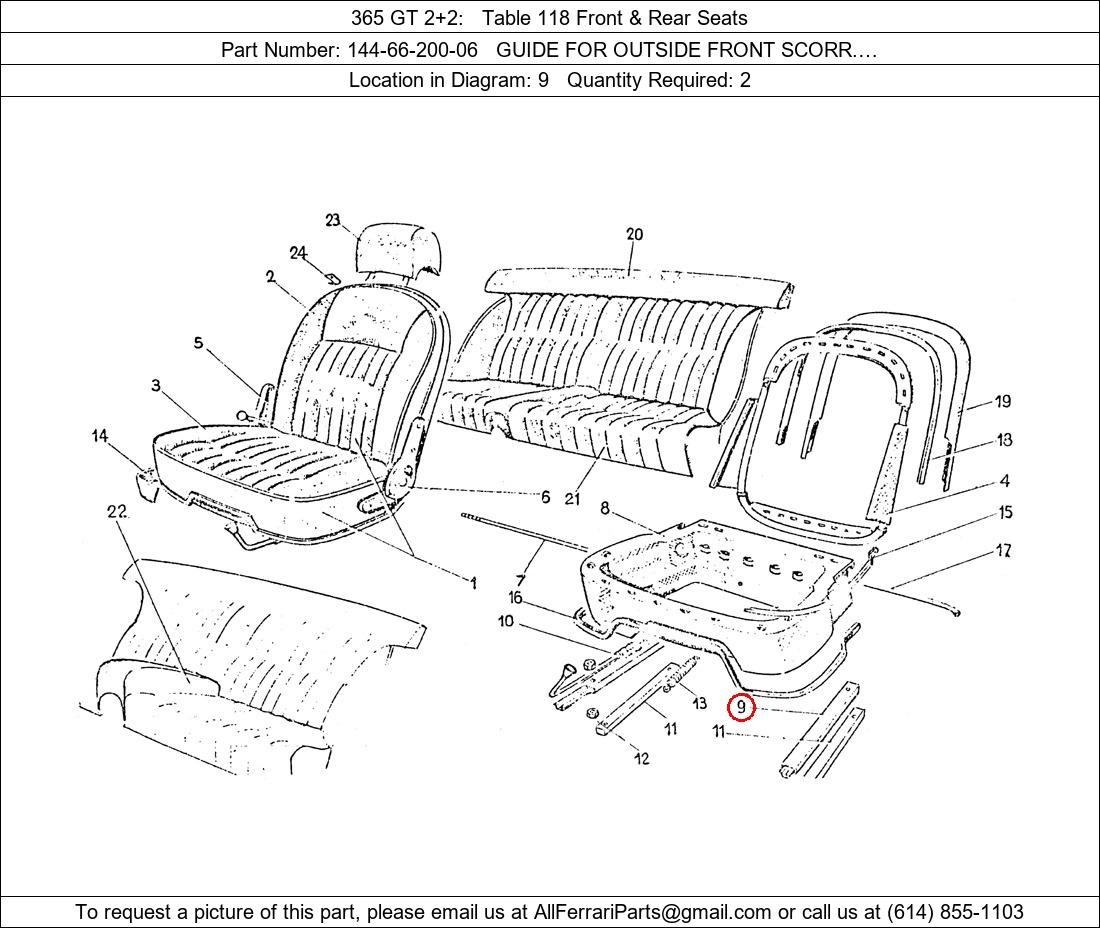 Ferrari Part 144-66-200-06