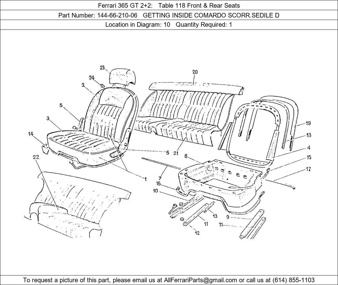 Ferrari Part 144-66-210-06