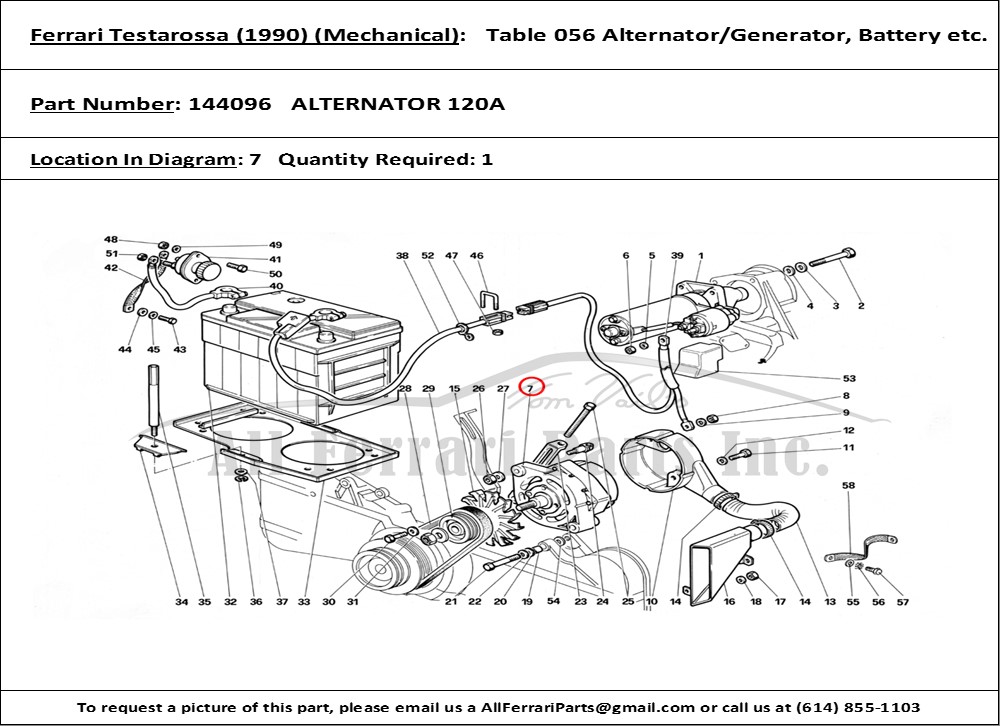 Ferrari Part 144096