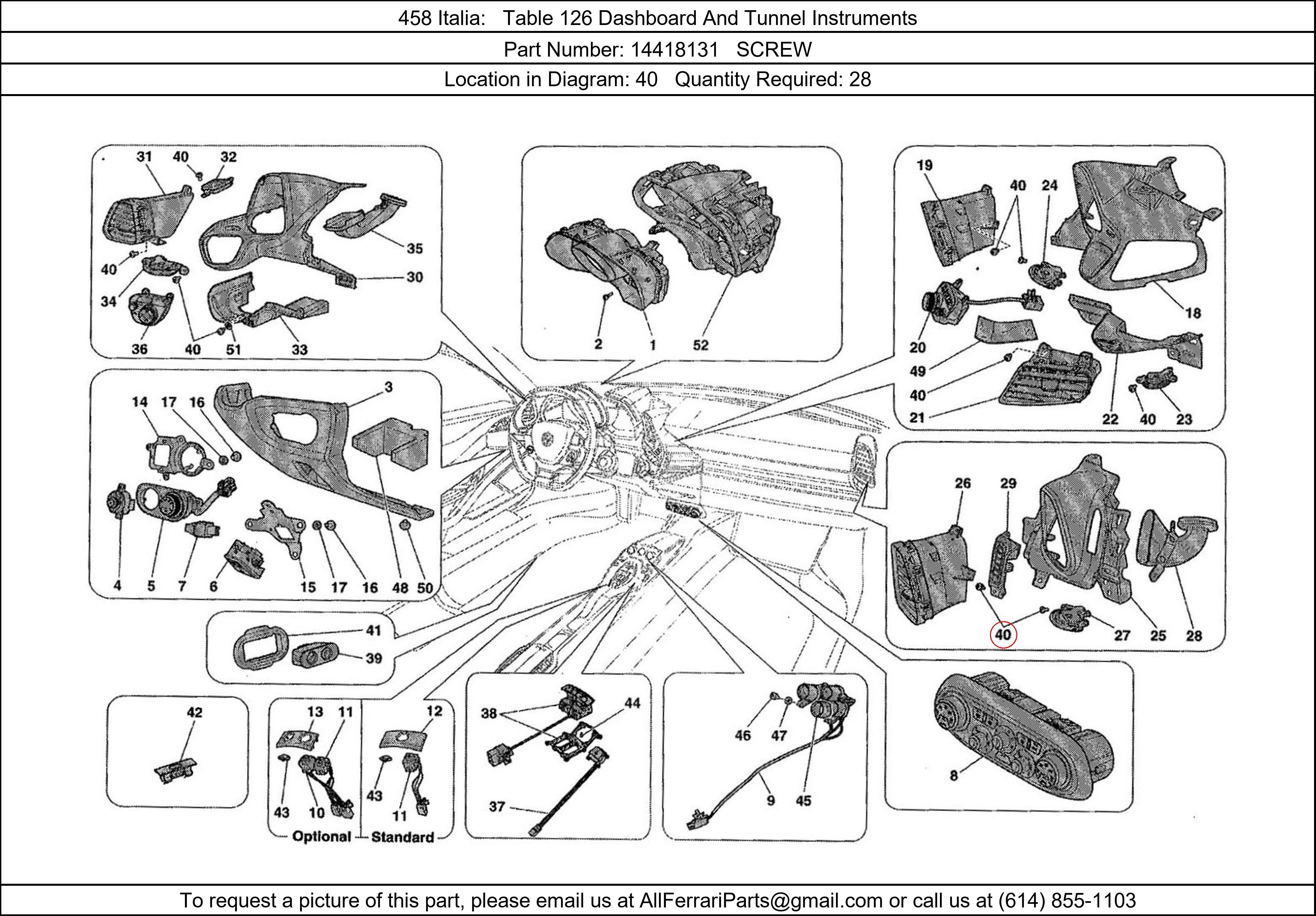 Ferrari Part 14418131