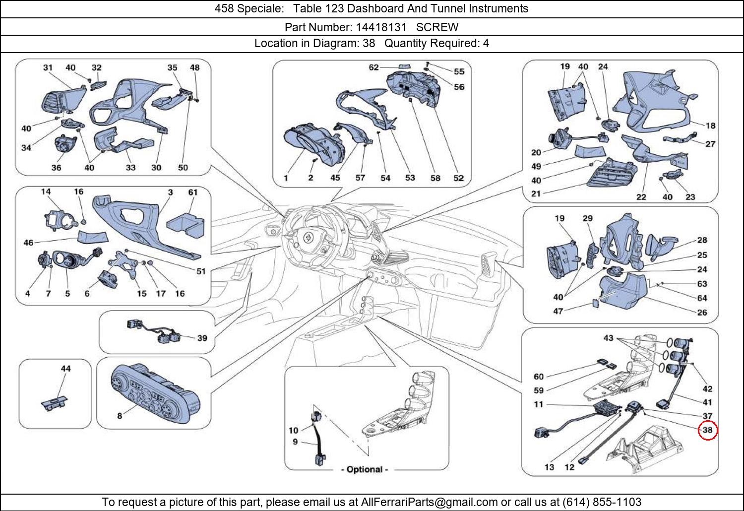 Ferrari Part 14418131