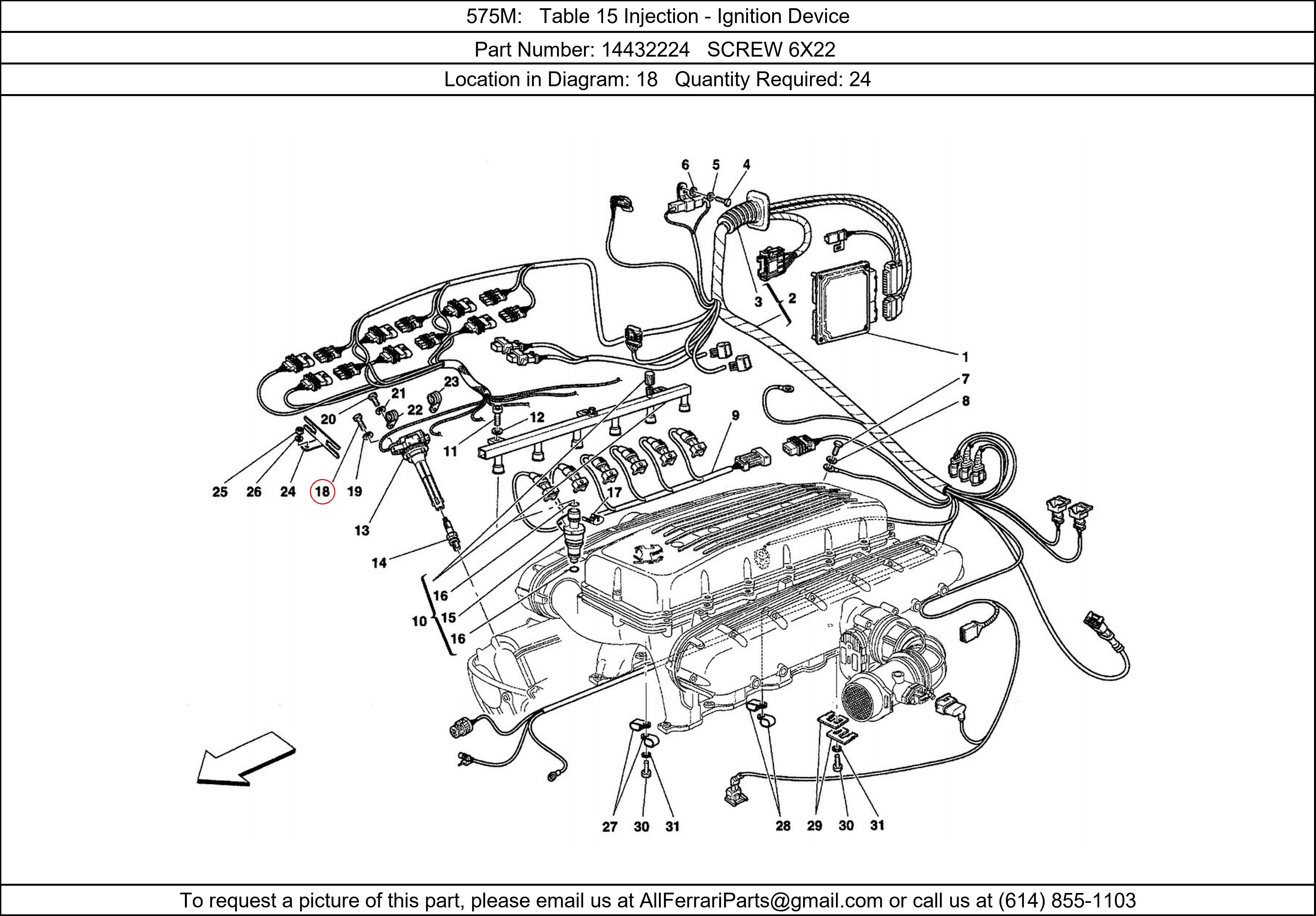 Ferrari Part 14432224