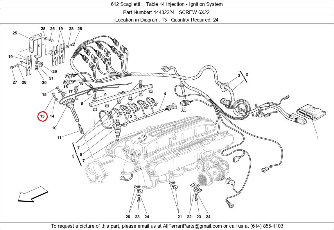 Ferrari Part 14432224