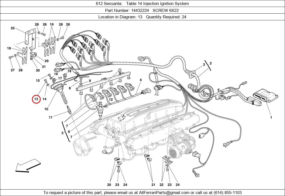 Ferrari Part 14432224