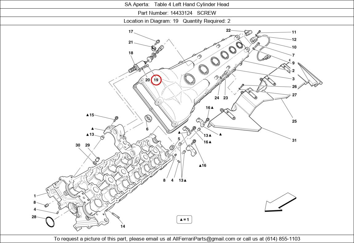 Ferrari Part 14433124