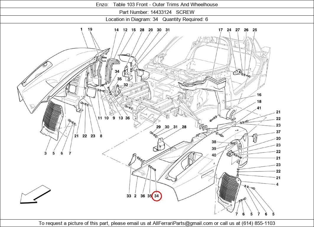 Ferrari Part 14433124