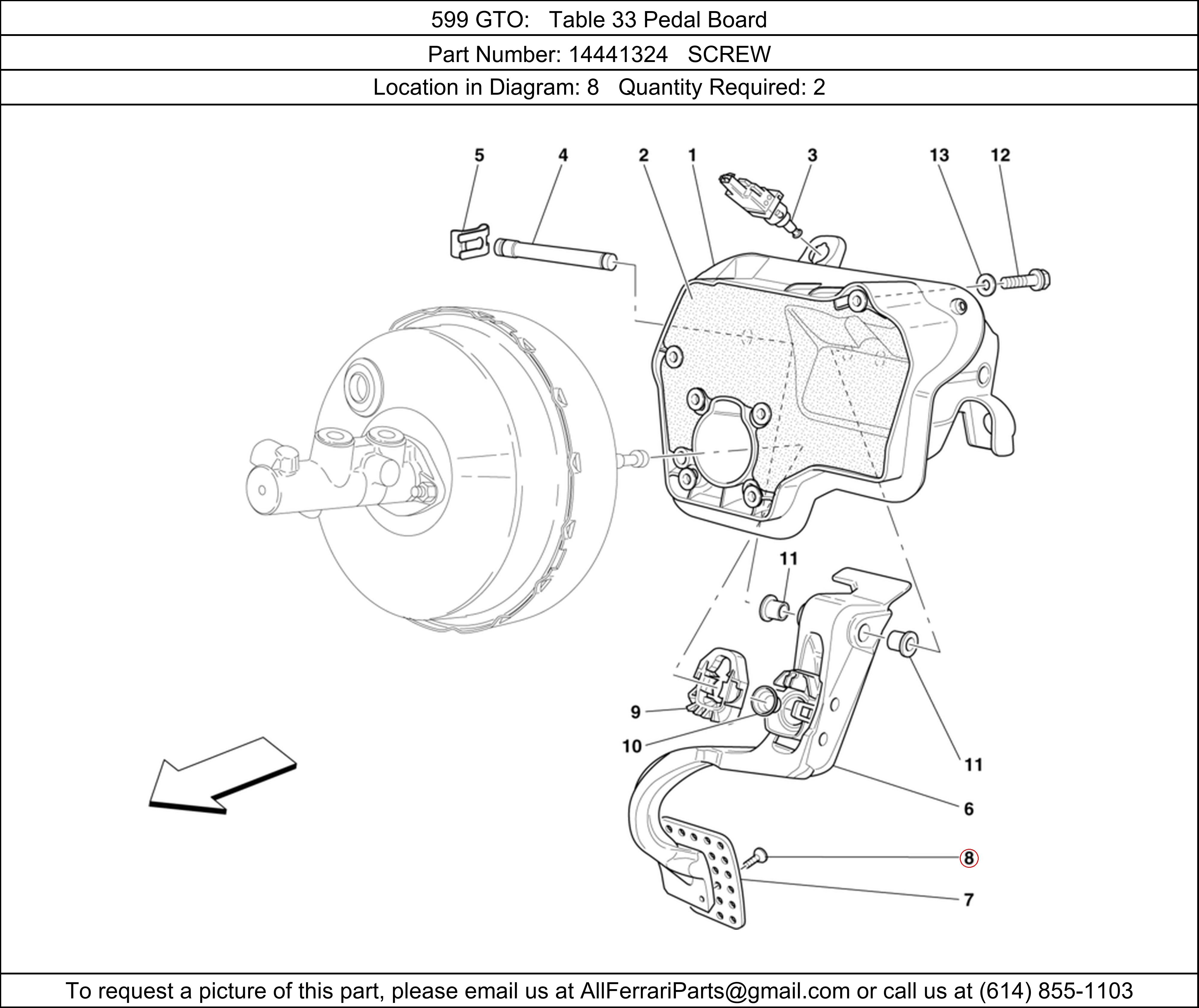 Ferrari Part 14441324