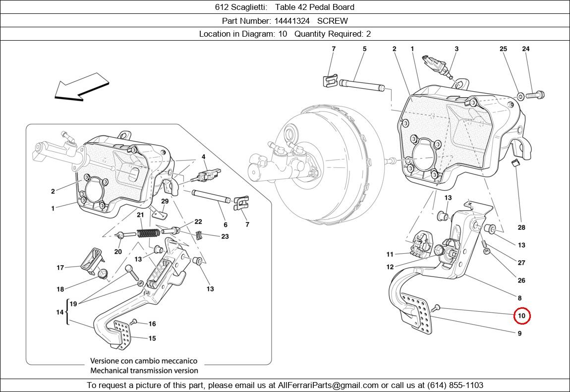 Ferrari Part 14441324