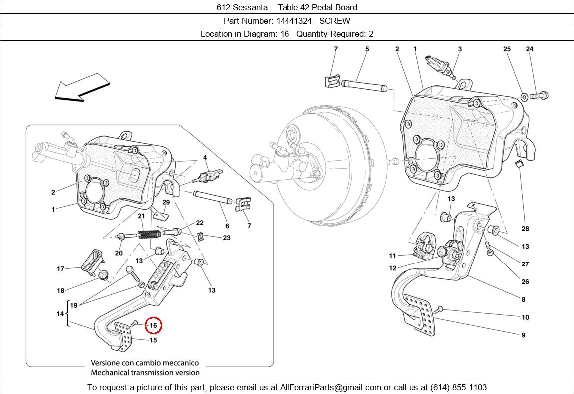 Ferrari Part 14441324