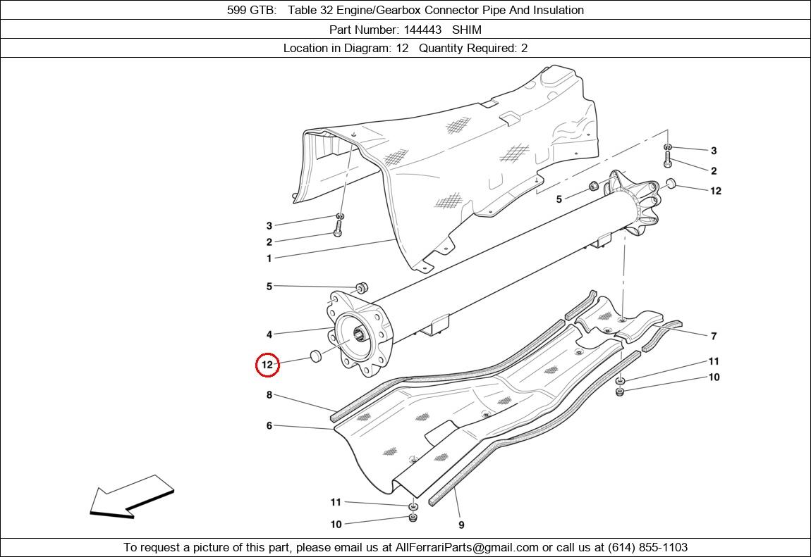 Ferrari Part 144443