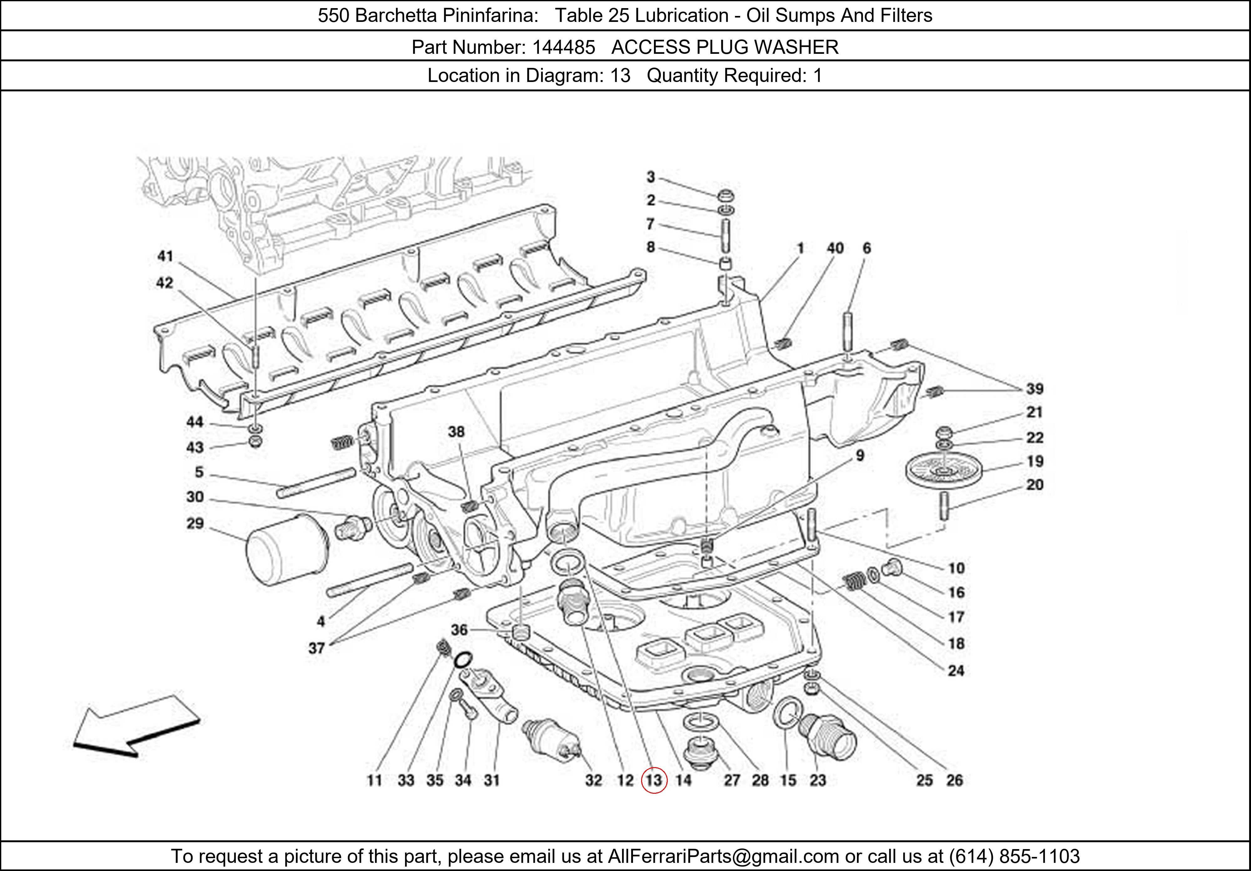 Ferrari Part 144485